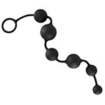 Шарики Orion Black Velvets Anal Beads для анальной стимуляции разных размеров
