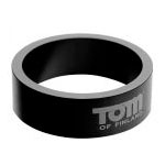  Черное широкое кольцо для увеличения эрекции Tom of Finland