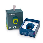 Синее кольцо с вибрацией для эрекции We-Vibe Pivot в коробке