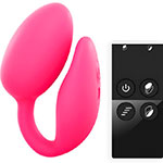 Черный пульт и розовый вибростимулятор для пары Love To Love Wonderlove
