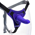 Манекен со страпоном от ToyFa A-Toys фиолетого цвета