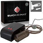 Укомплектованный черный вакуумный мастурбатор от Suck-O-Mat
