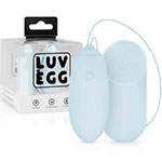 Фото виброяйца LuvEgg EDC Wholesale голубого цвета с коробочкой
